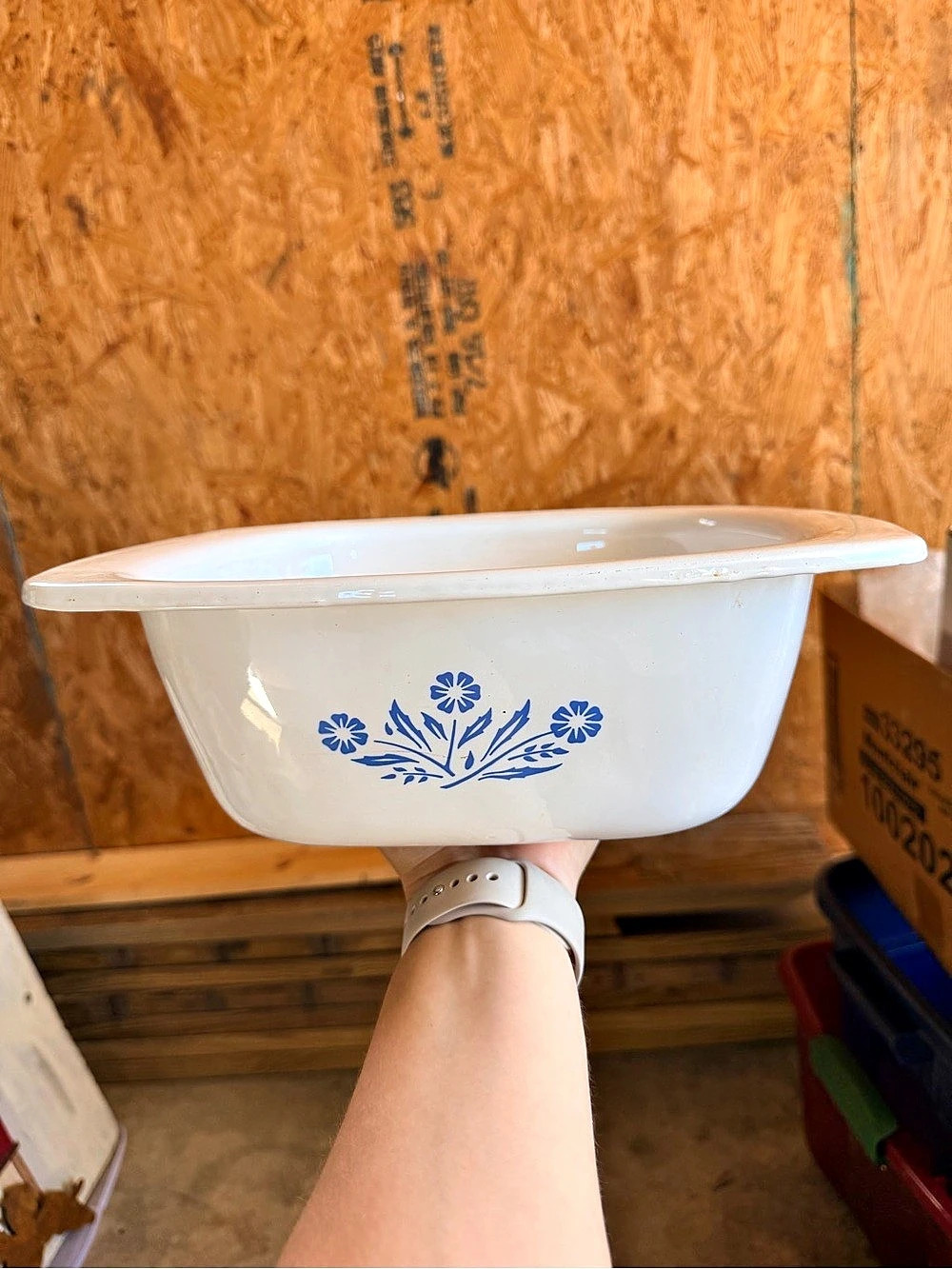 CorningWare Blue Cornflower Dutch Oven 4 Qt